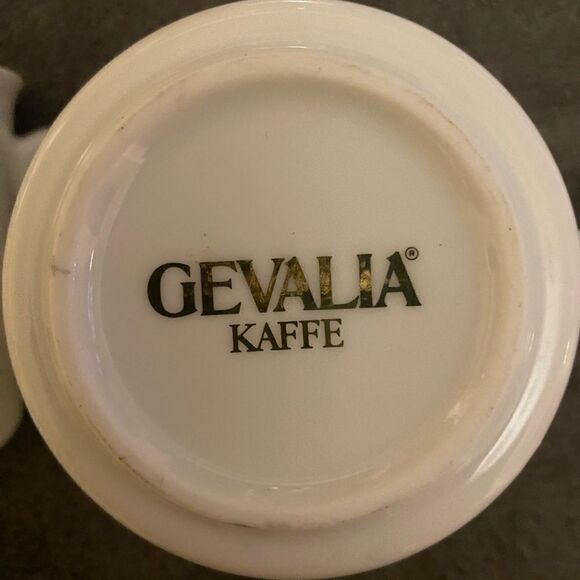 Set of 3 Vintage Gevalia Kaffee coffee mugs - Picture 5 of 5
